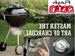 Weber 14501001 Master-Touch Charcoal Grill, 22-Inch, Black