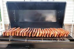 BBQ Rib Racks Smoker Grill Cooker Sling 'N' Steel