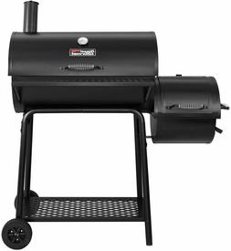 Royal Gourmet Charcoal Grill with Offset Smoker BBQ Backyard