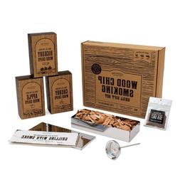 Gift For Husband Cooking Gift Set BBQ Smoker Wood Chip Grill