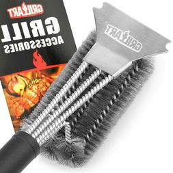 GRILLART Grill Brush and Scraper Best BBQ Brush for Grill, S