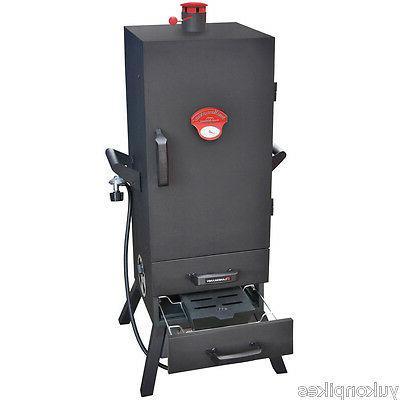 38 Two Drawer Vertical Gas Smoker
