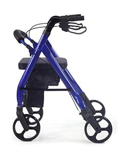 Comodit&agrave; Prima Heavy-Duty Rolling Walker Rollator with Comf