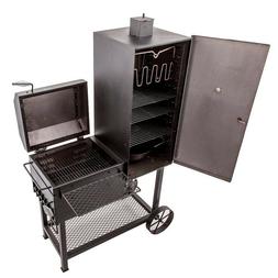 Smoker Charcoal Wood Chips 36" Wide Body Vertical Adjustable